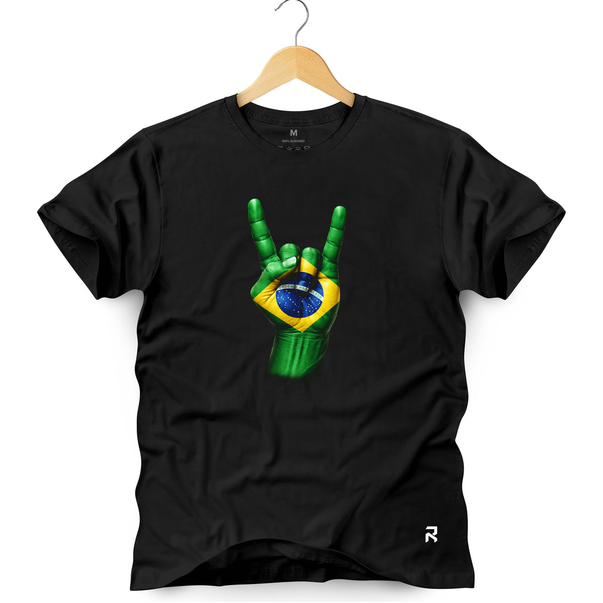Camiseta Masculina Rock BR