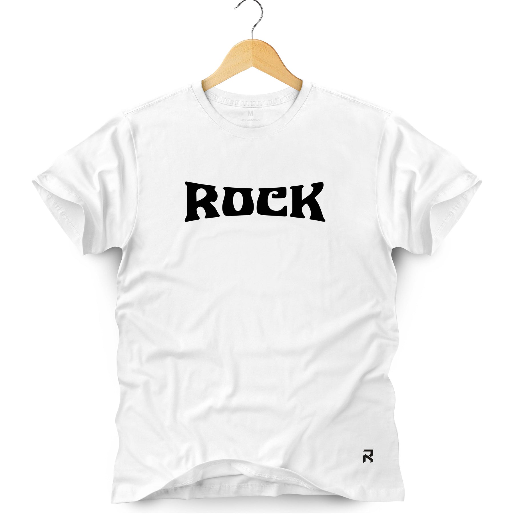 Camiseta Masculina Rock Lettering