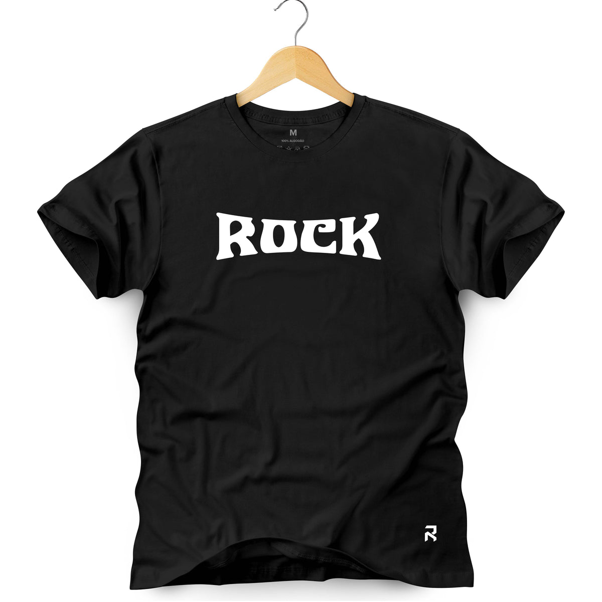 Camiseta Masculina Rock Lettering