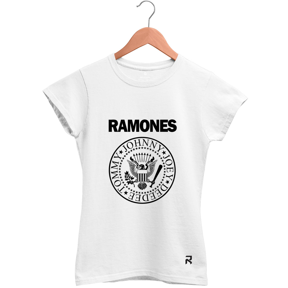 Camiseta Baby Look Feminina Ramones