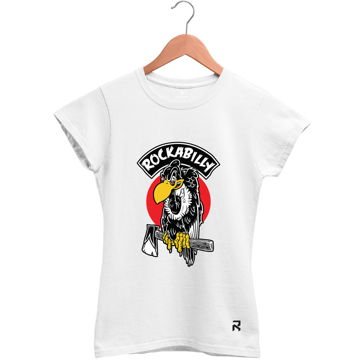 Camiseta Baby Look Feminina Rockabilly