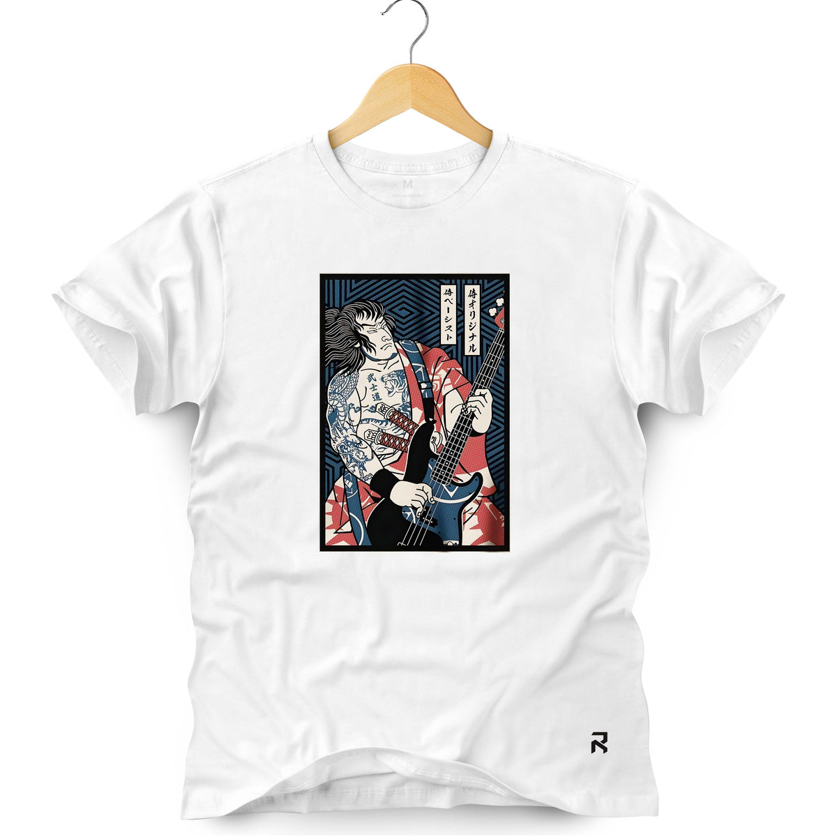 Camiseta Masculina Samurai Baixista