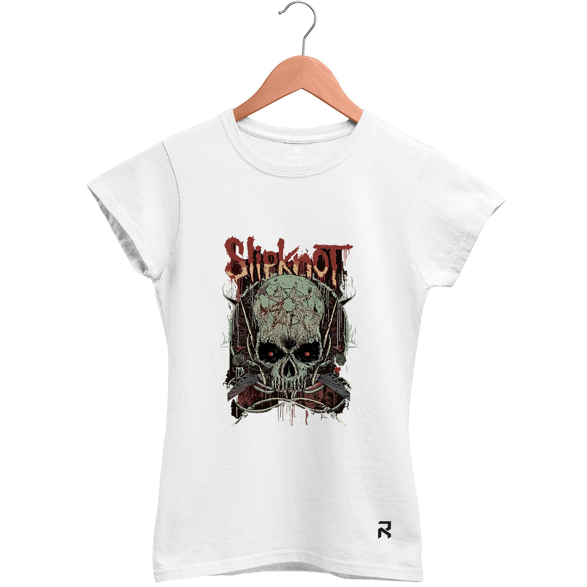 Camiseta Baby Look Feminina Slipknot