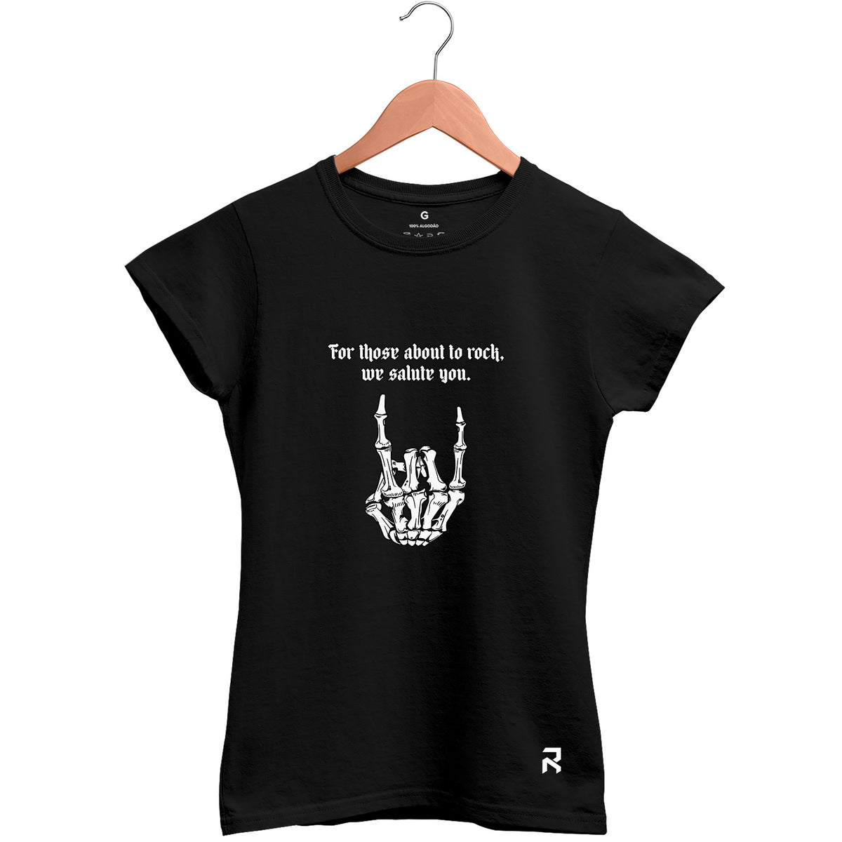 Camiseta Baby Look Feminina Salute