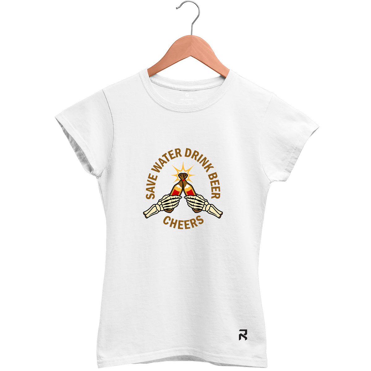 Camiseta Baby Look Feminina Save Water