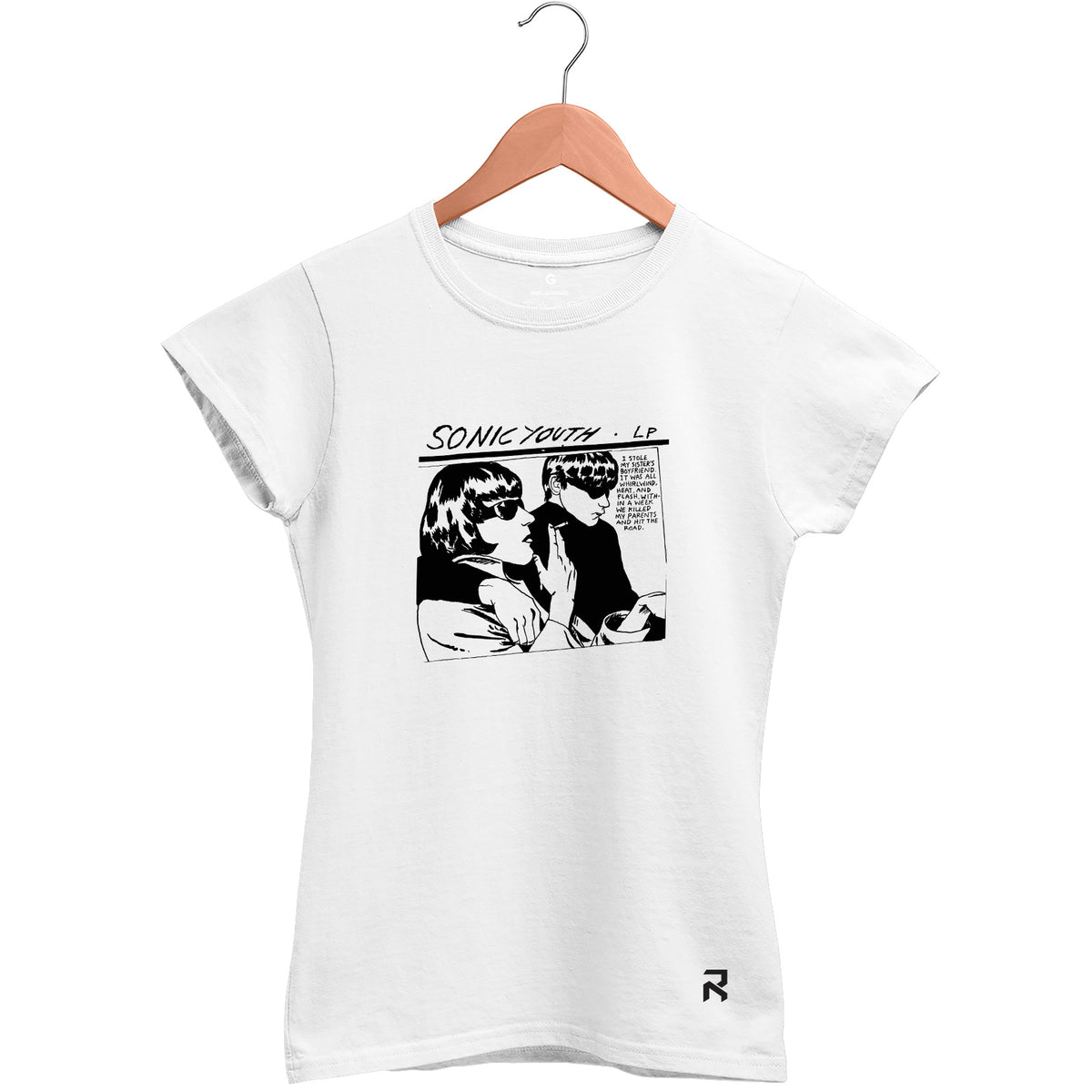 Camiseta Baby Look Feminina Sonic Youth