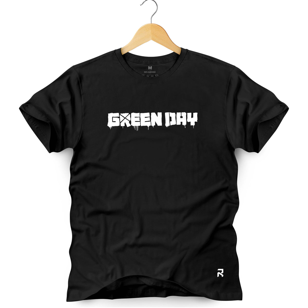 Camiseta Masculina Spray Green Day