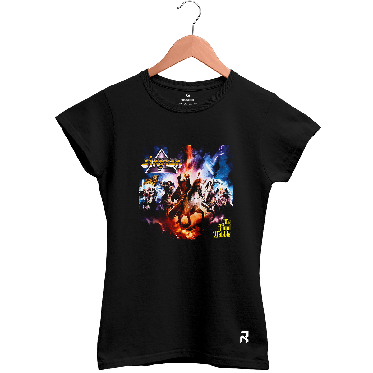 Camiseta Baby Look Feminina Stryper