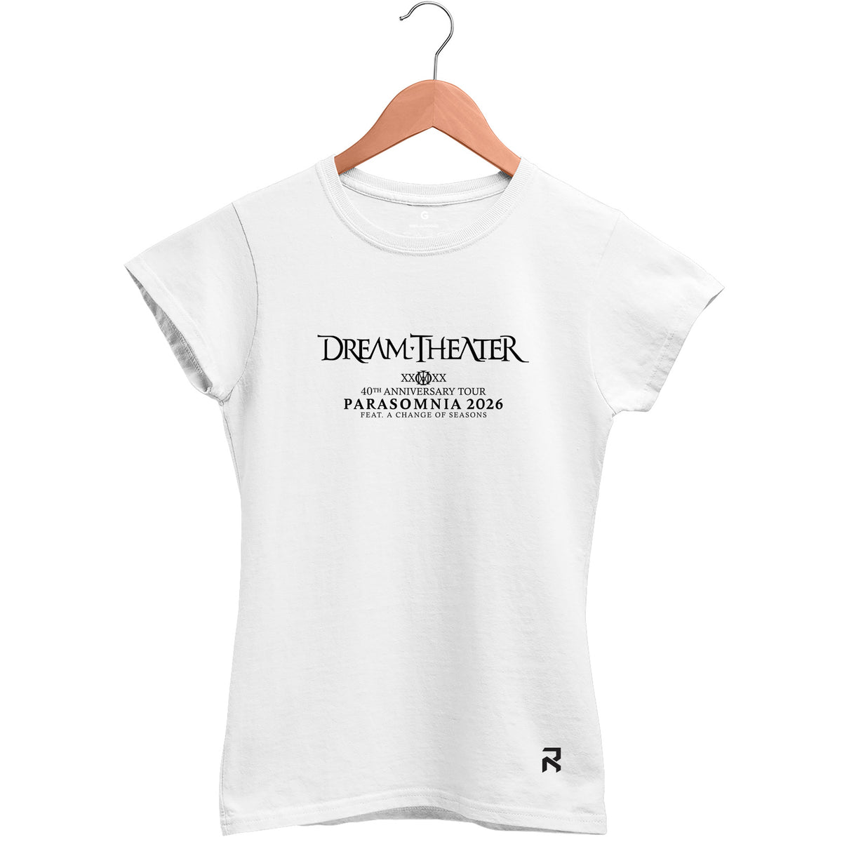 Camiseta Baby Look Feminina Tour Dream Theater