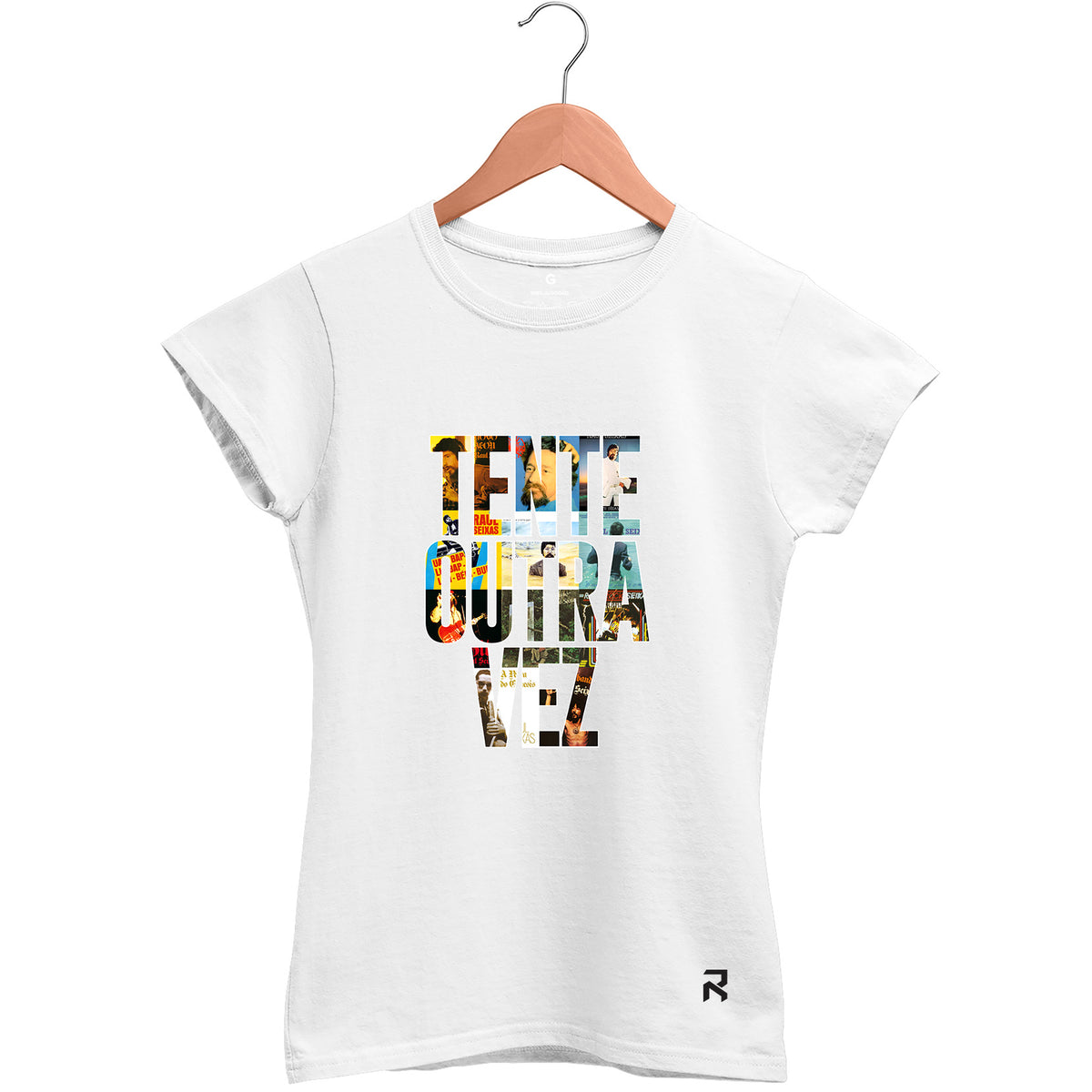 Camiseta Baby Look Feminina Tente Outra Vez