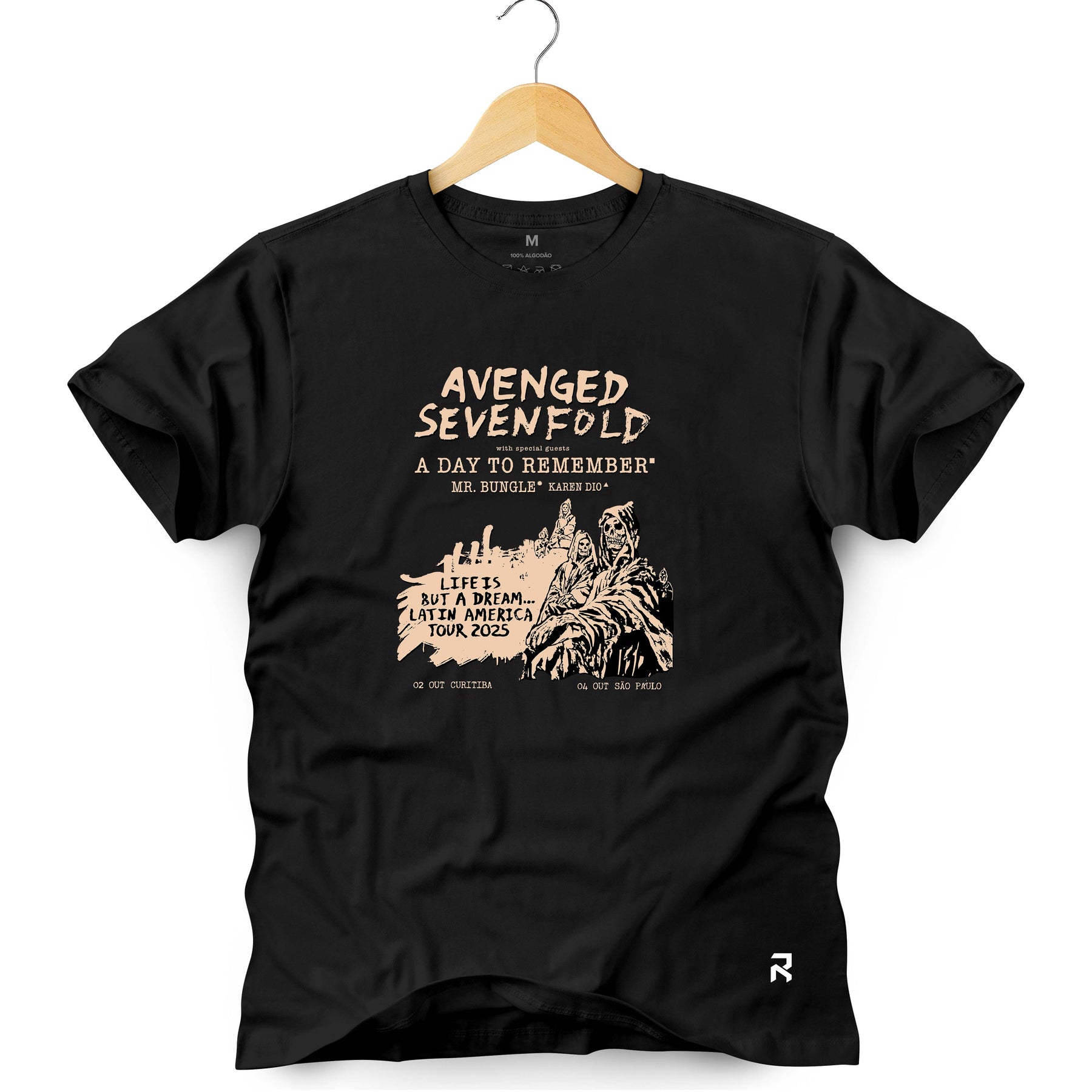 Camiseta Masculina Tour Avenged