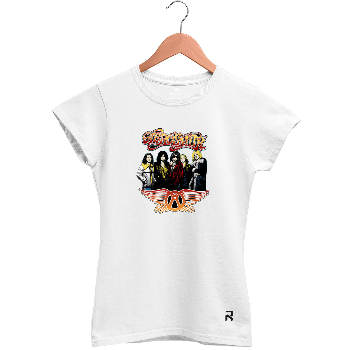 Camiseta Baby Look Feminina Aerosmith Banda