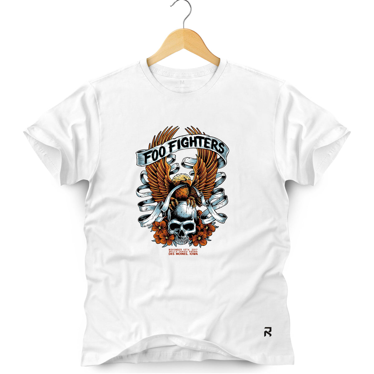 Camiseta Masculina Águia Foo Fighters