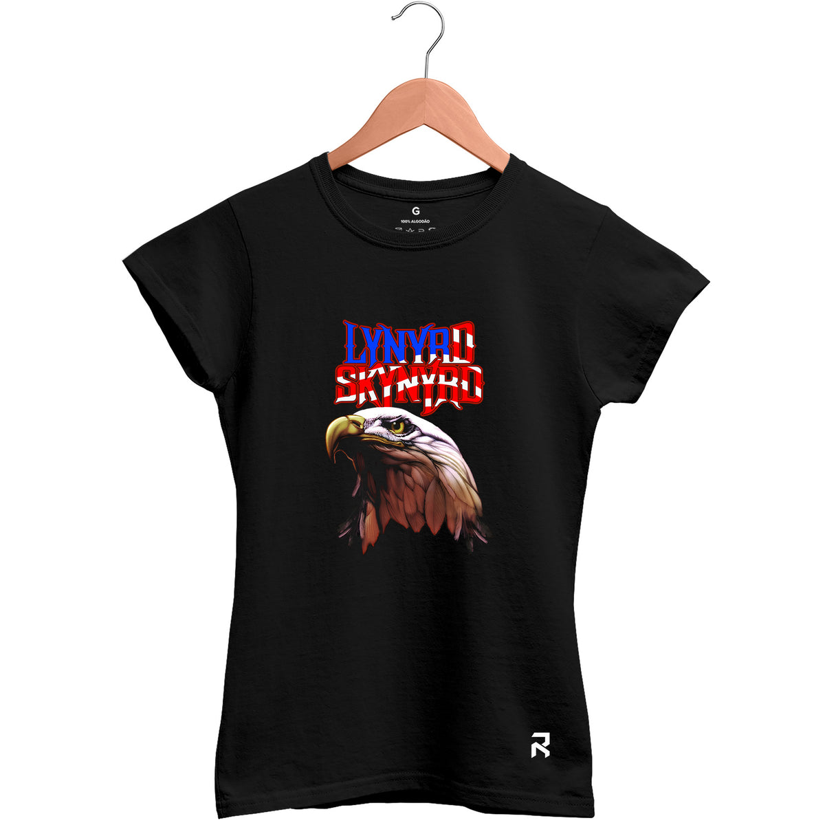 Camiseta Baby Look Feminina Águia Lynyrd Skynyrd