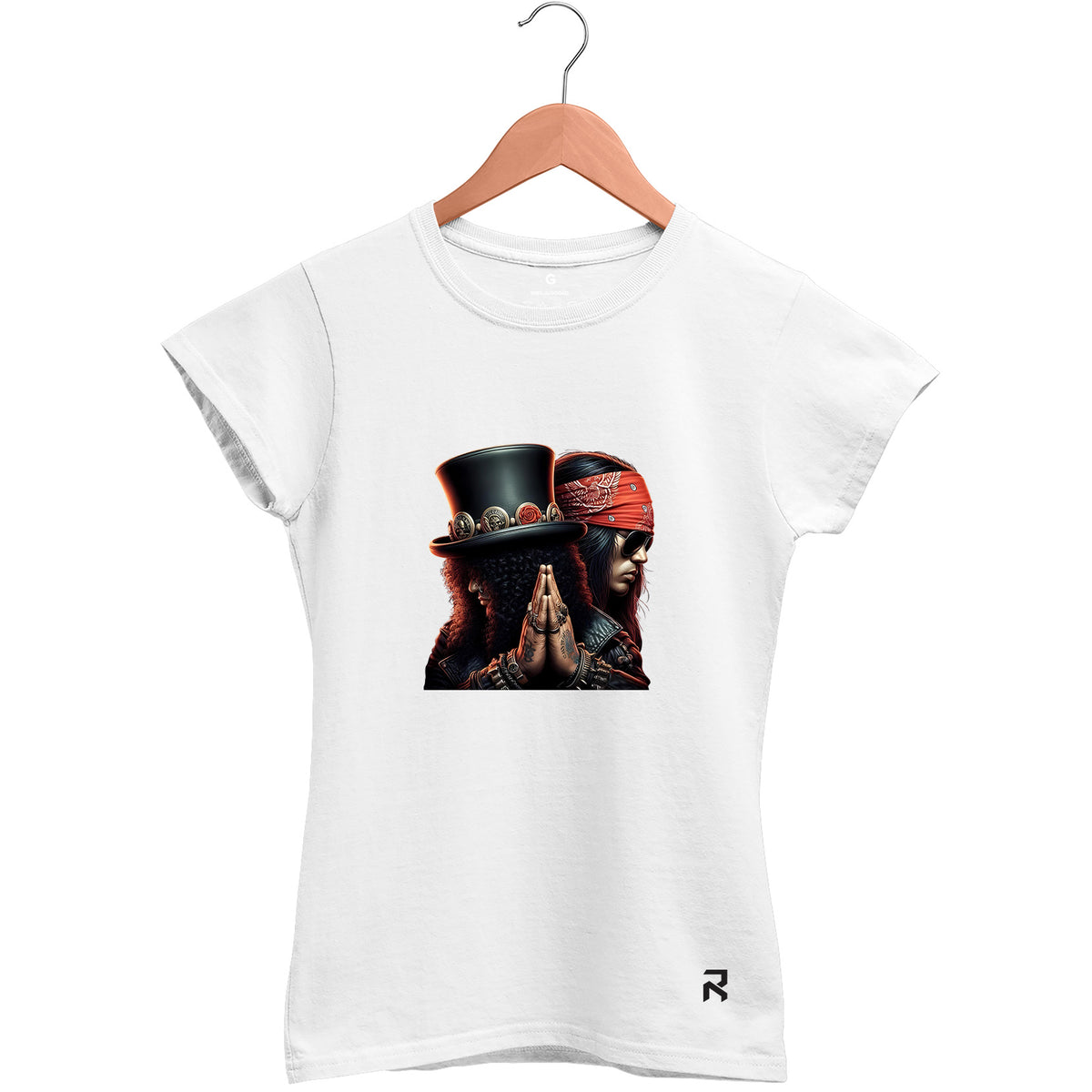 Camiseta Baby Look Feminina Axl Slash