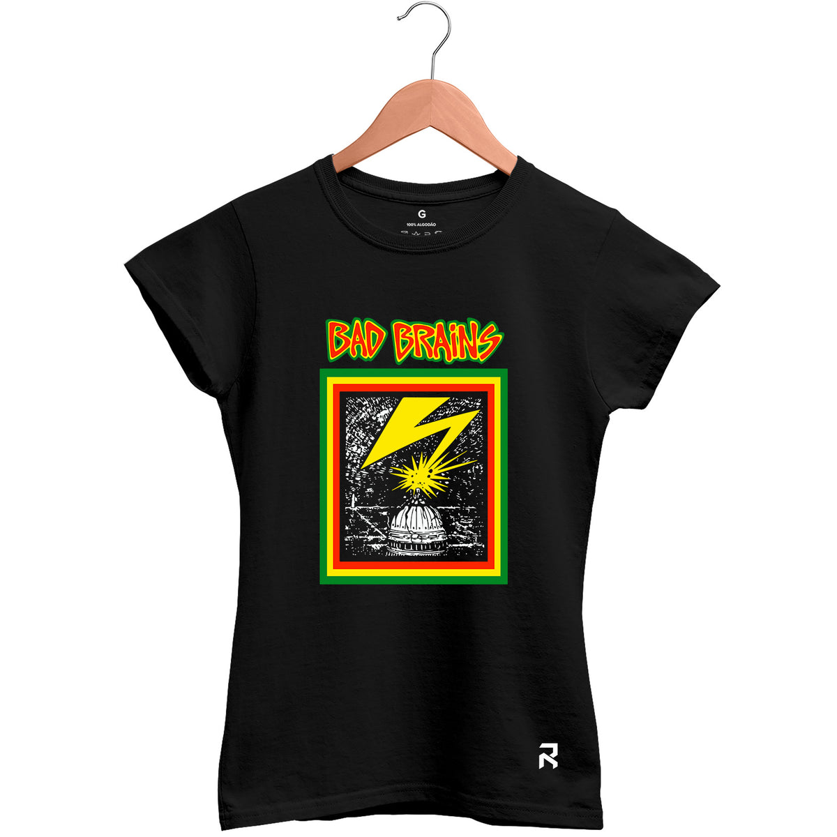 Camiseta Baby Look Feminina Bad Brains