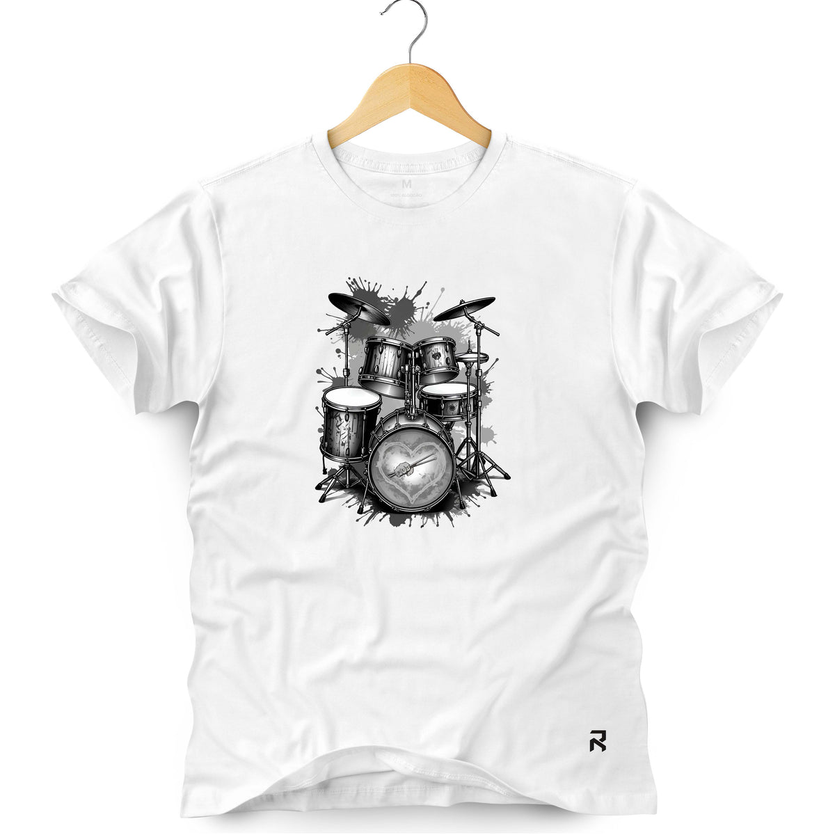Camiseta Masculina Bateria