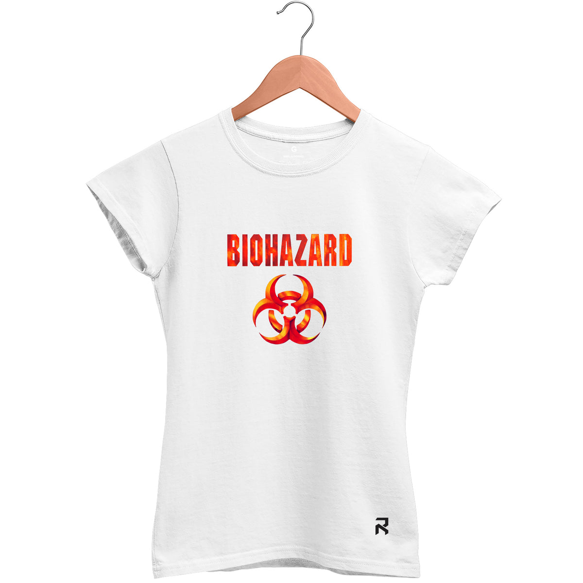 Camiseta Baby Look Feminina Biohazard
