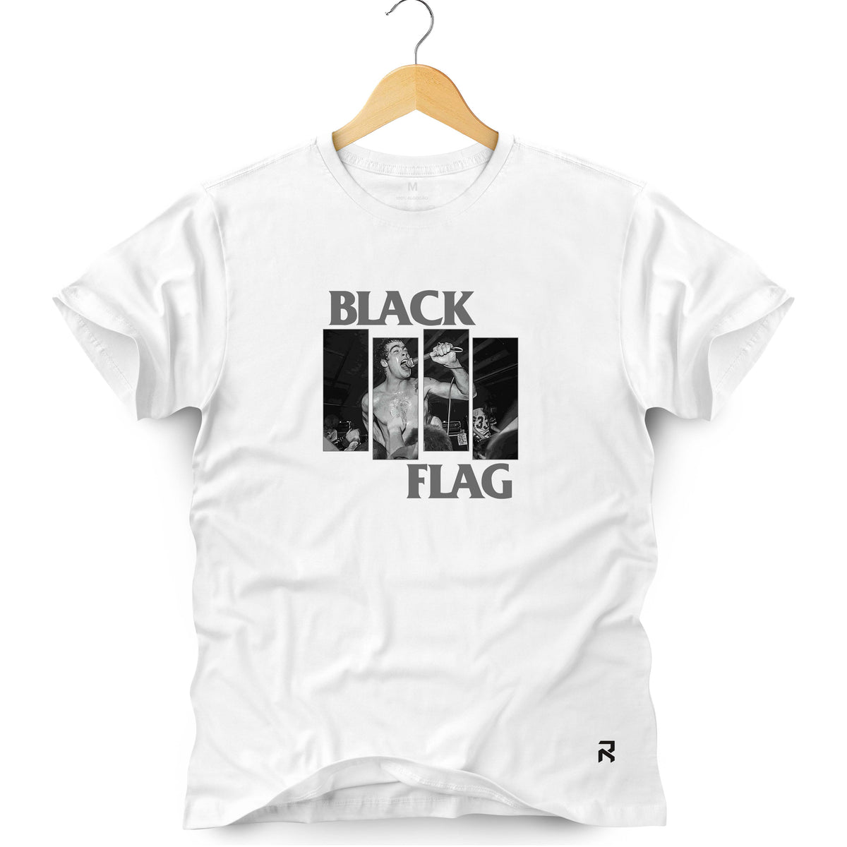 Camiseta Masculina Black Flag