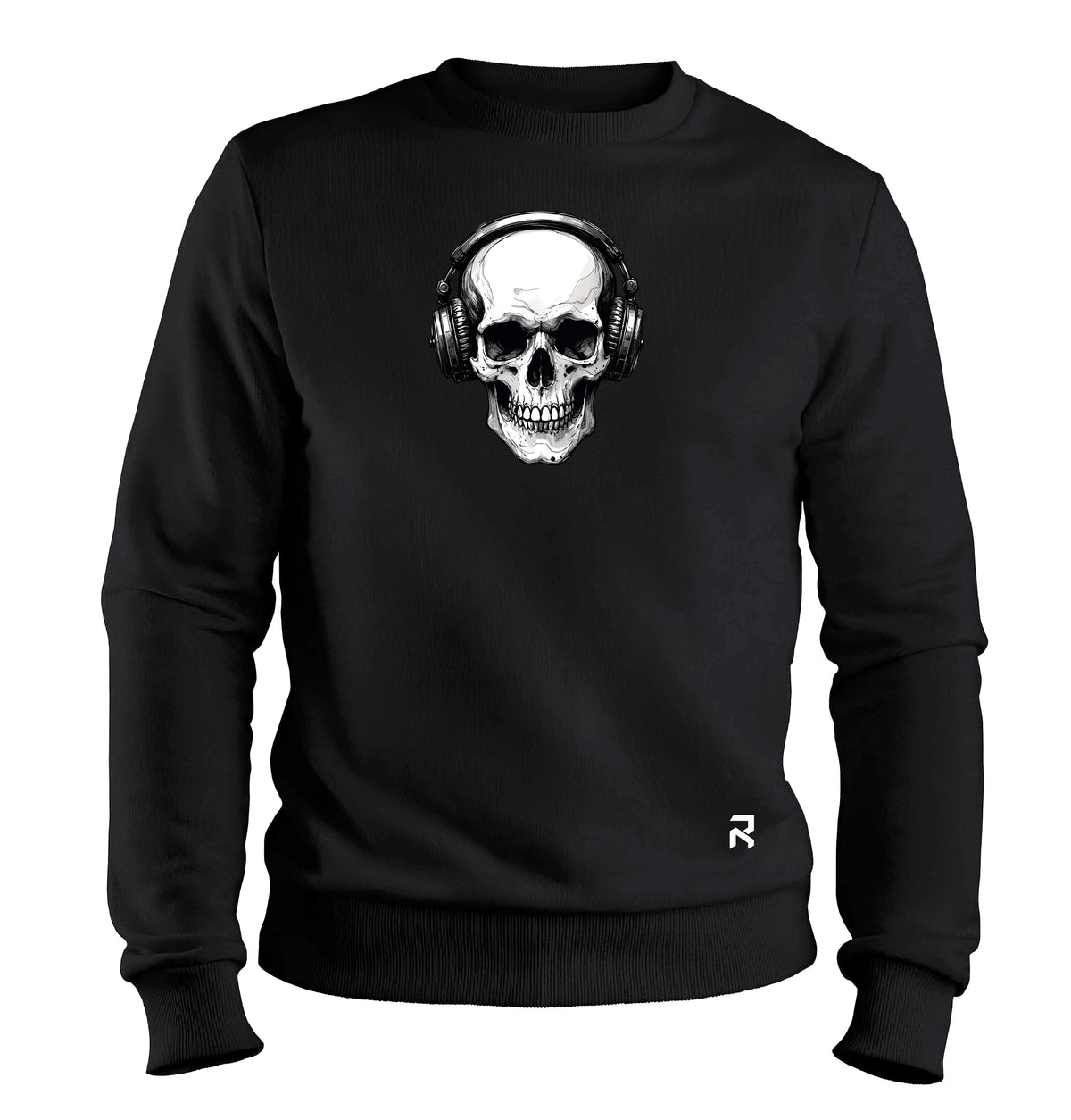 Moletom Unissex Caveira Fone