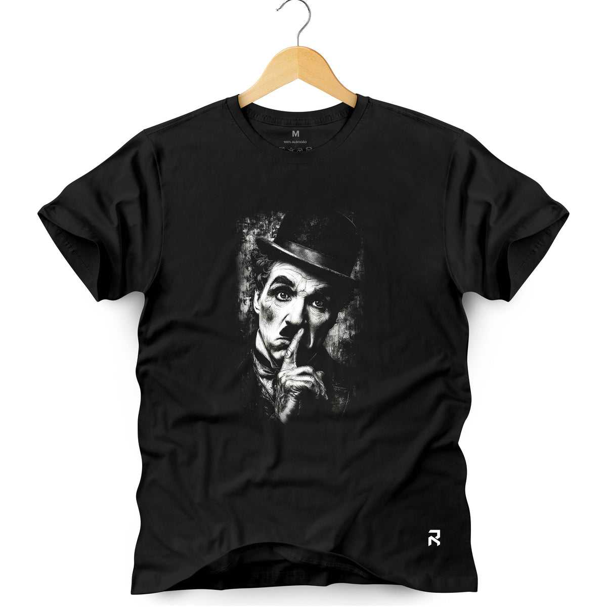Camiseta Masculina Chaplin