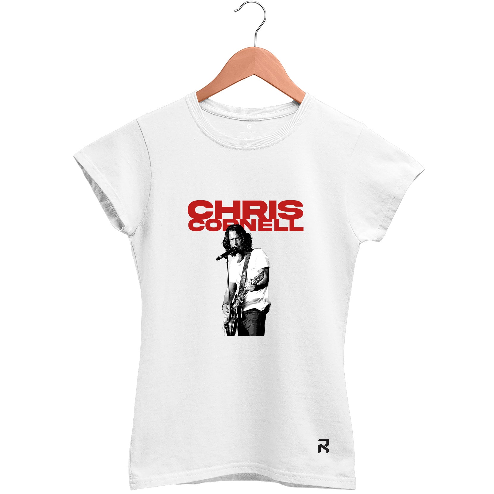 Camiseta Baby Look Feminina Chris Cornell