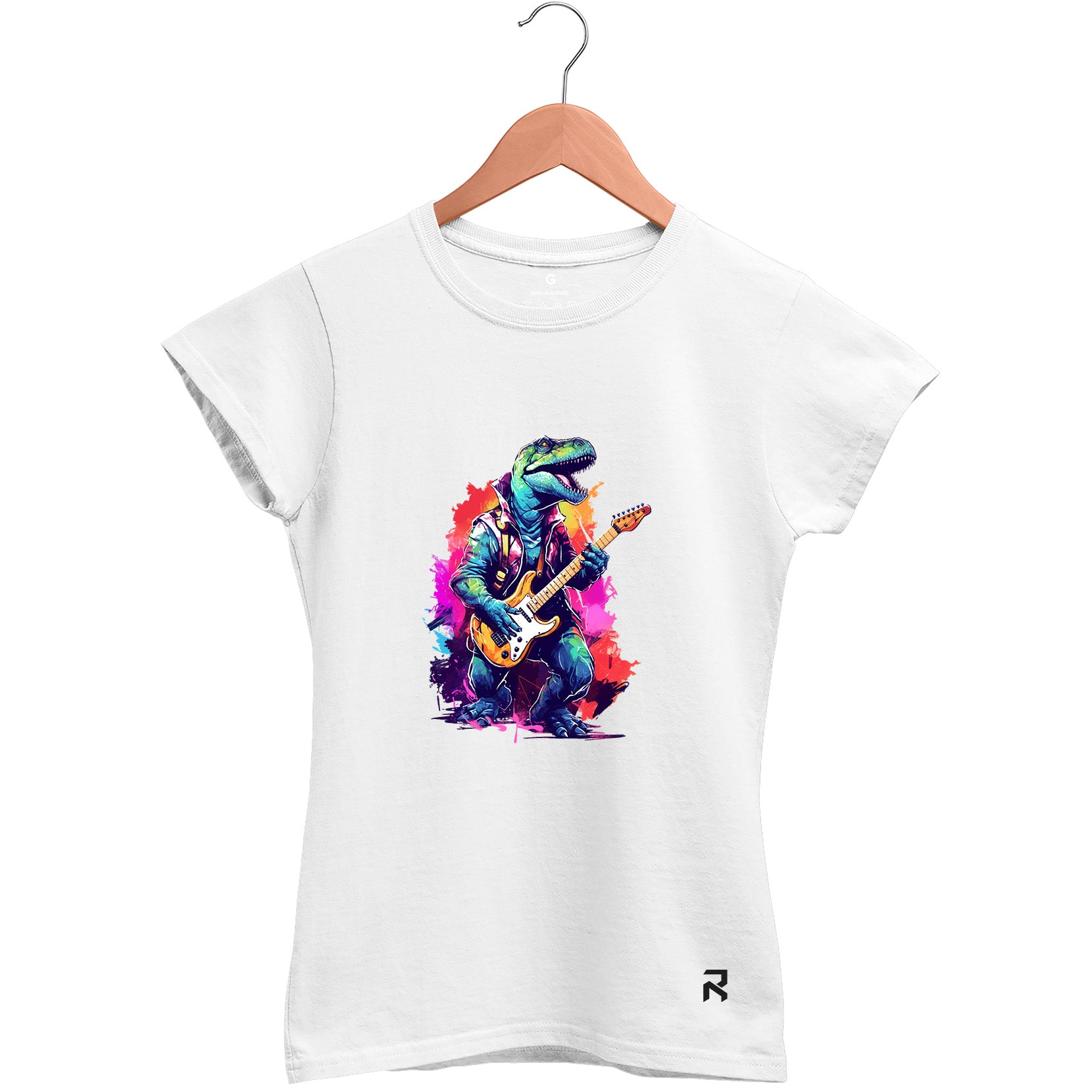 Camiseta Baby Look Feminina Dino