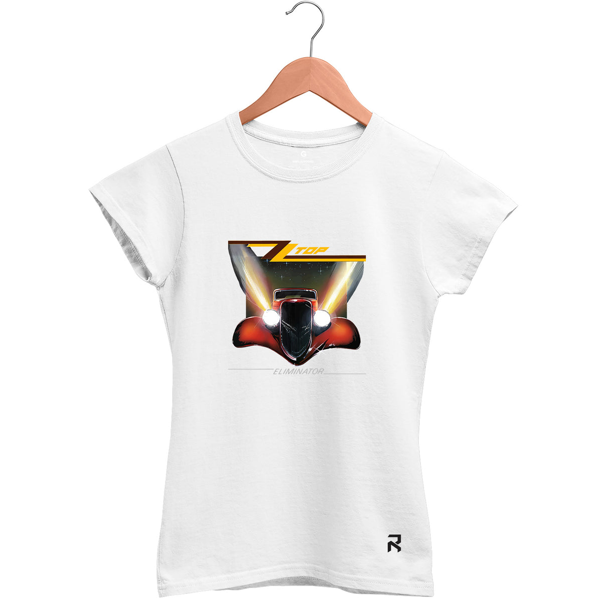 Camiseta Baby Look Feminina Eliminator ZZ Top