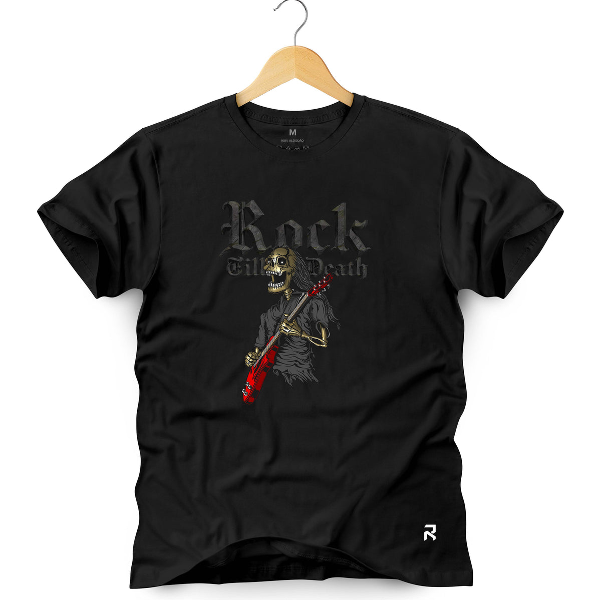 Camiseta Masculina Rock Till Death