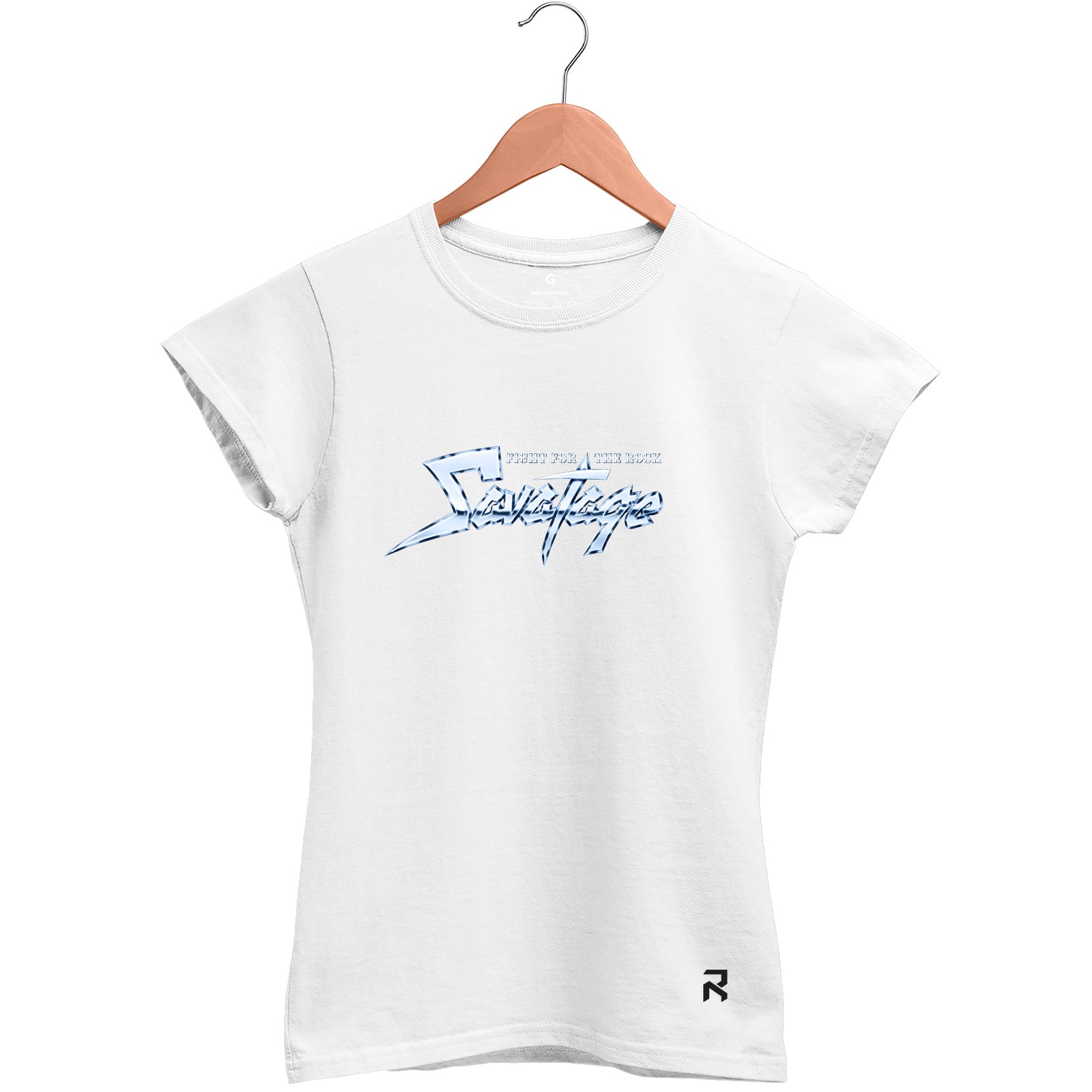 Camiseta Baby Look Feminina Fight Savatage