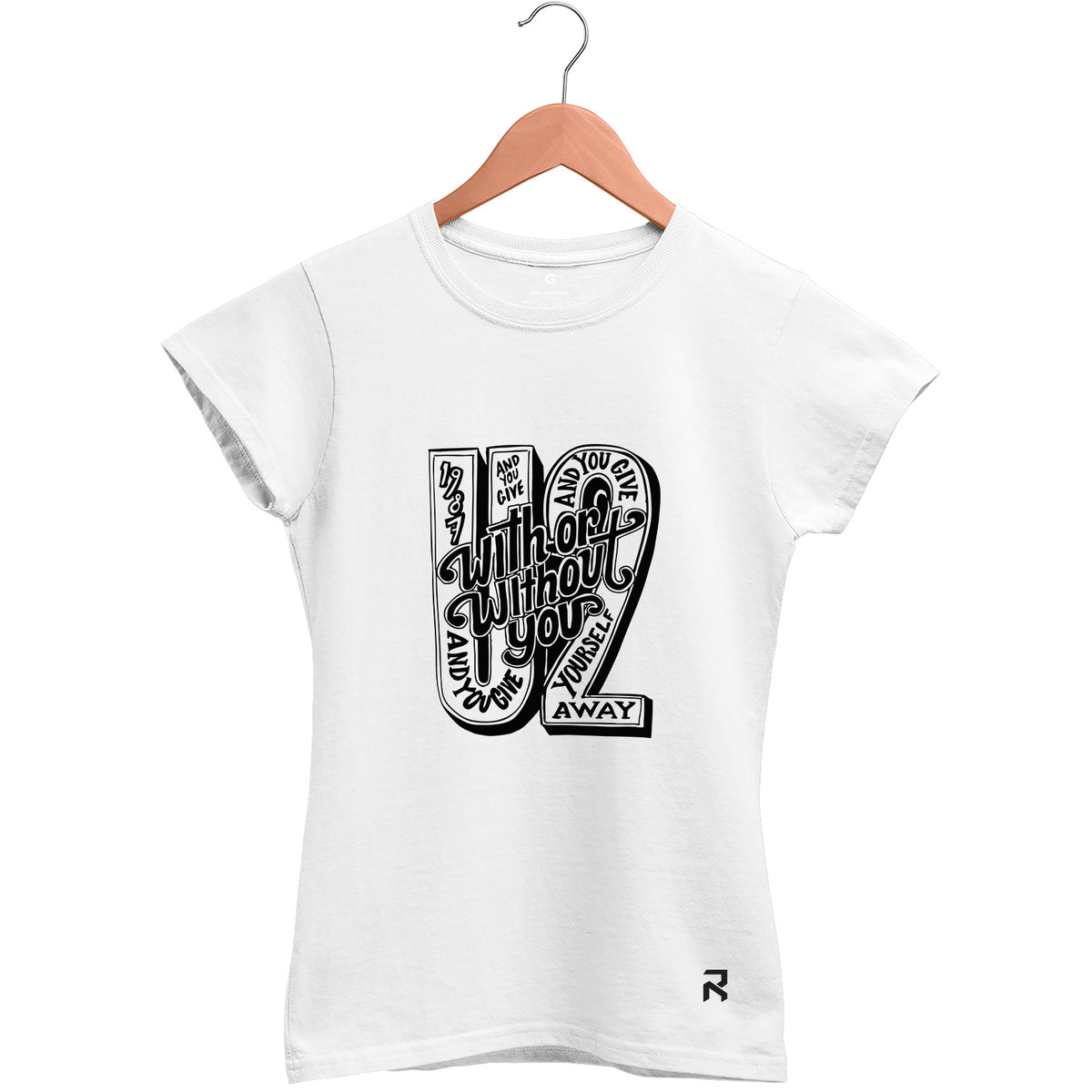 Camiseta Baby Look Feminina Give U2
