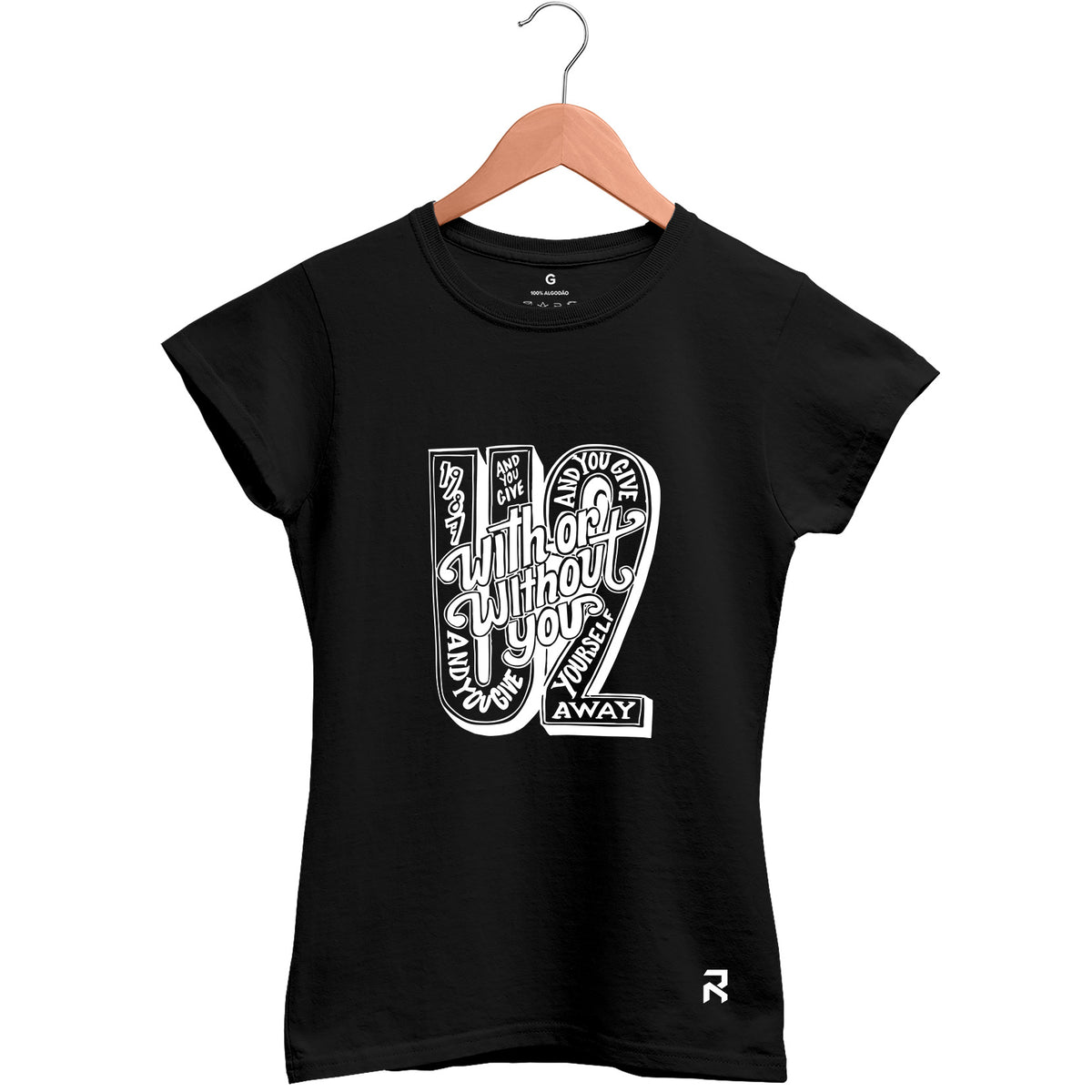 Camiseta Baby Look Feminina Give U2