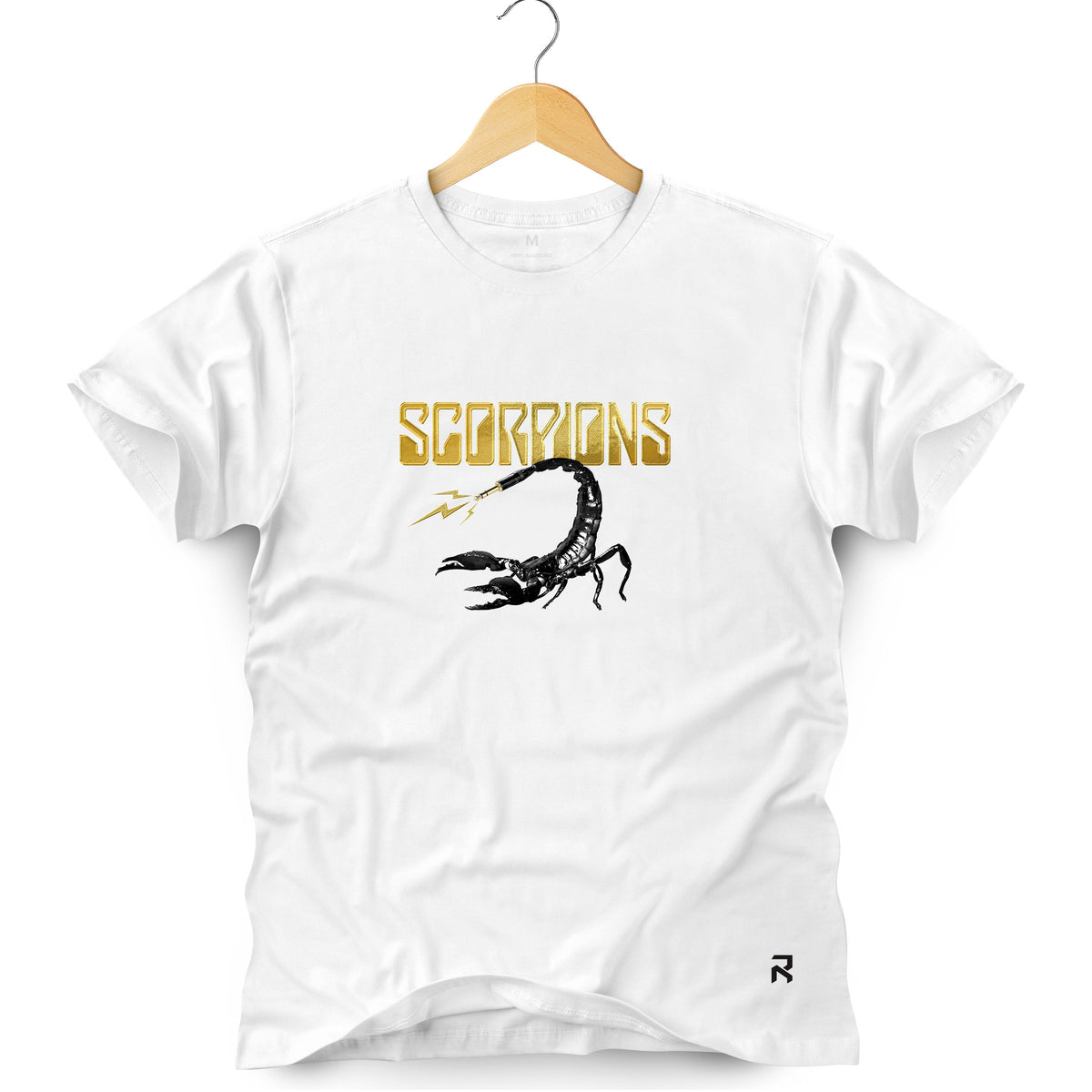 Camiseta Masculina Gold Scorpions