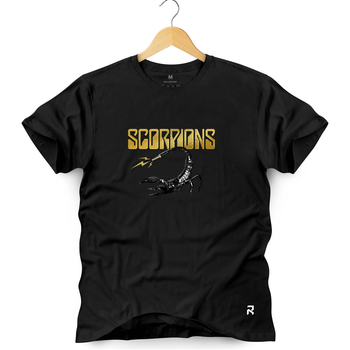 Camiseta Masculina Gold Scorpions