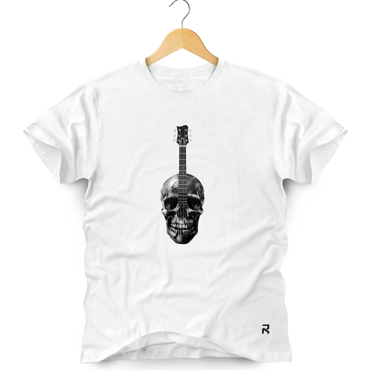 Camiseta Masculina Guitar Skull