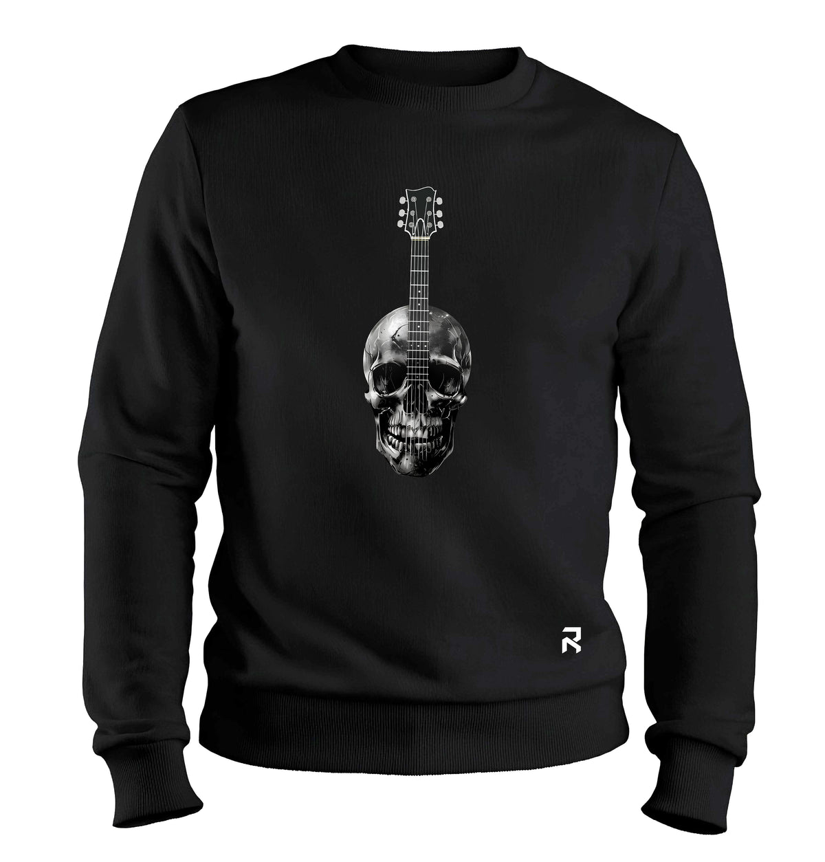 Moletom Unissex Guitar Skull