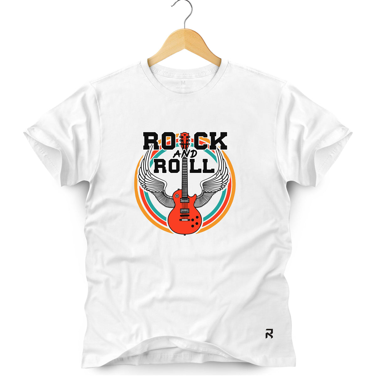 Camiseta Masculina Guitarra Asas