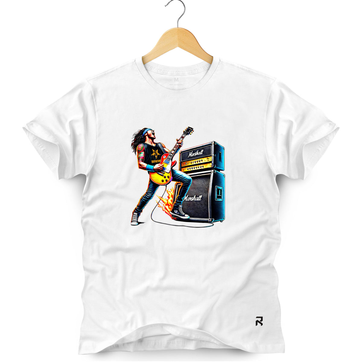 Camiseta Masculina Guitarrista