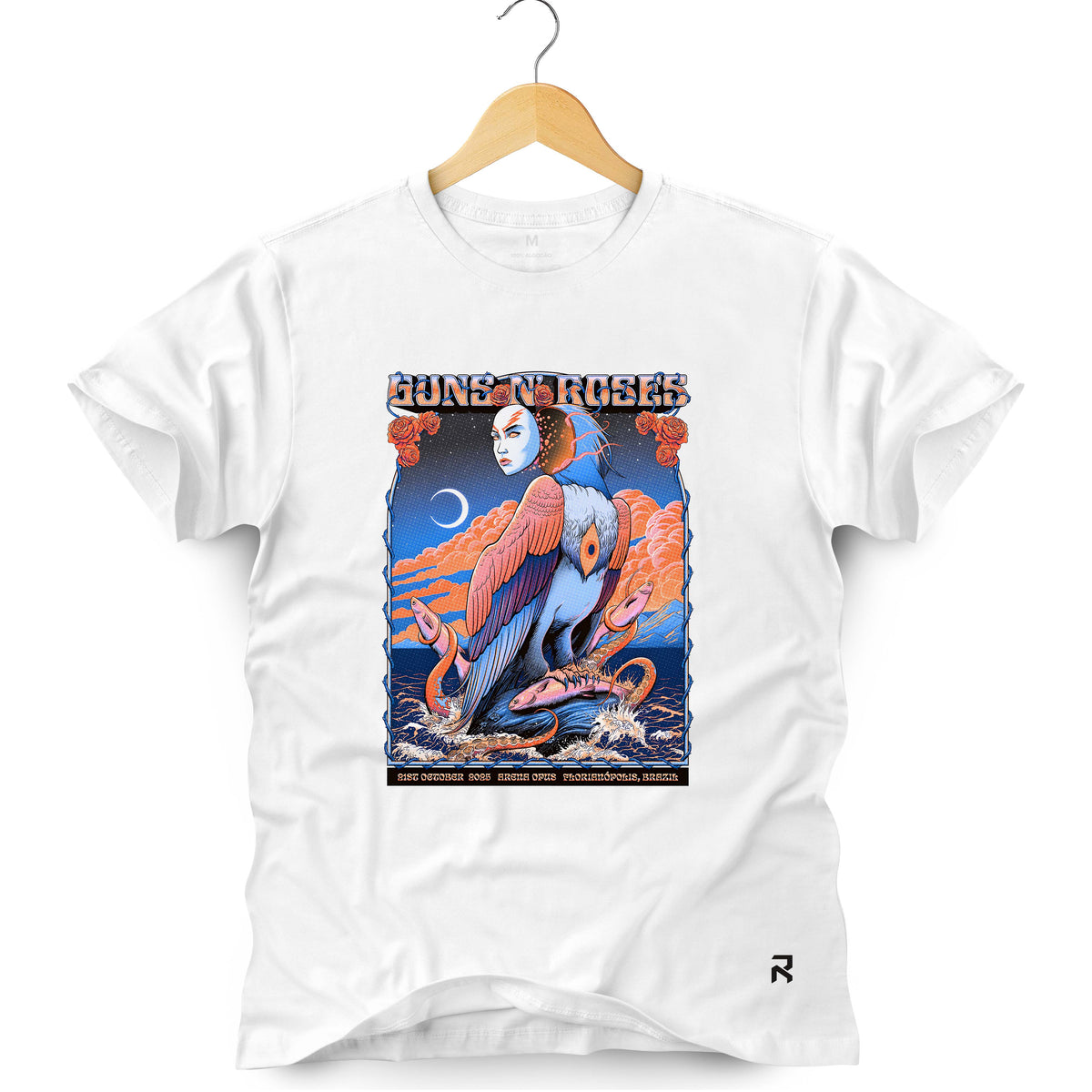 Camiseta Masculina Guns Floripa