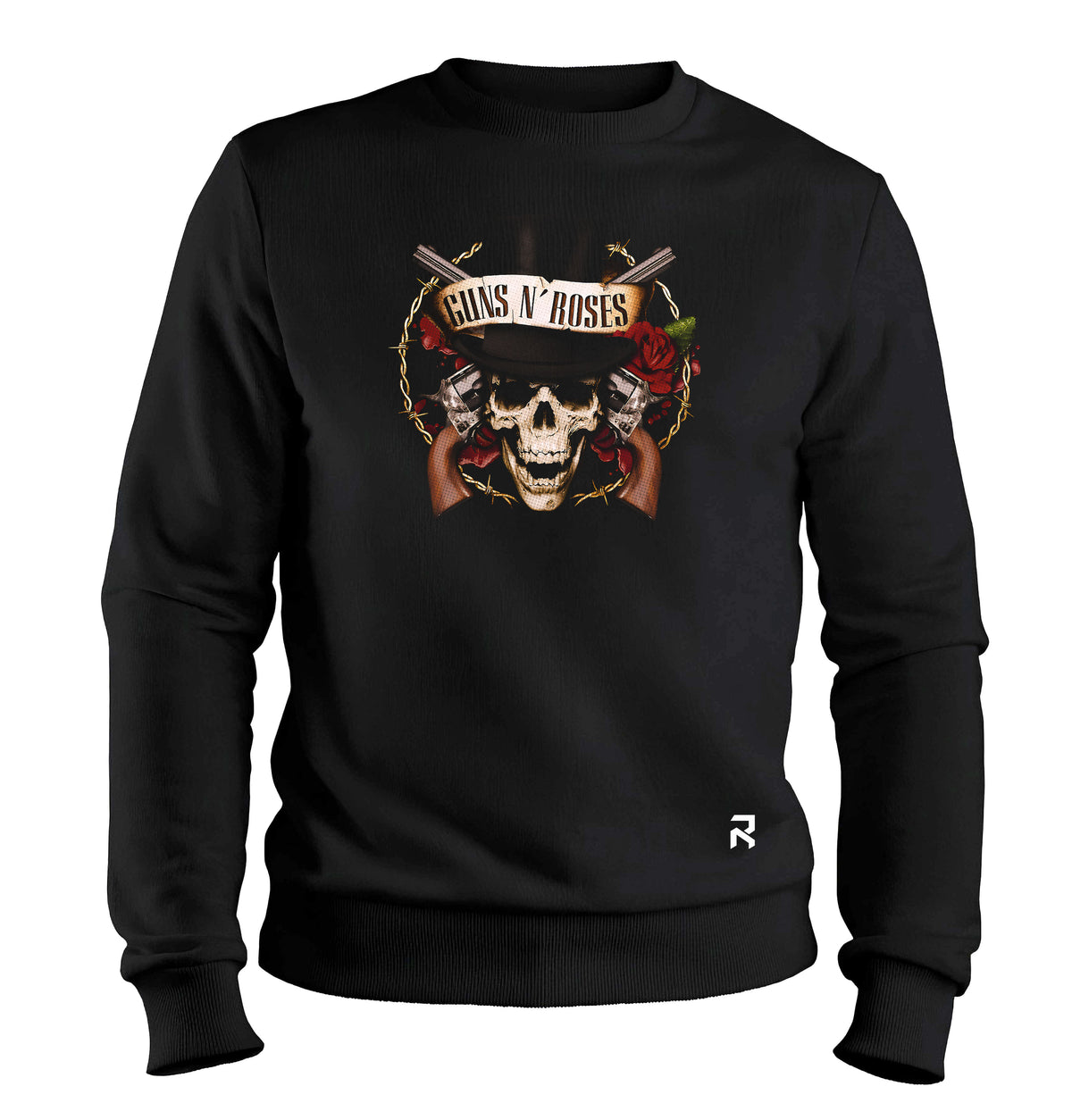 Moletom Unissex Guns N Roses Flower