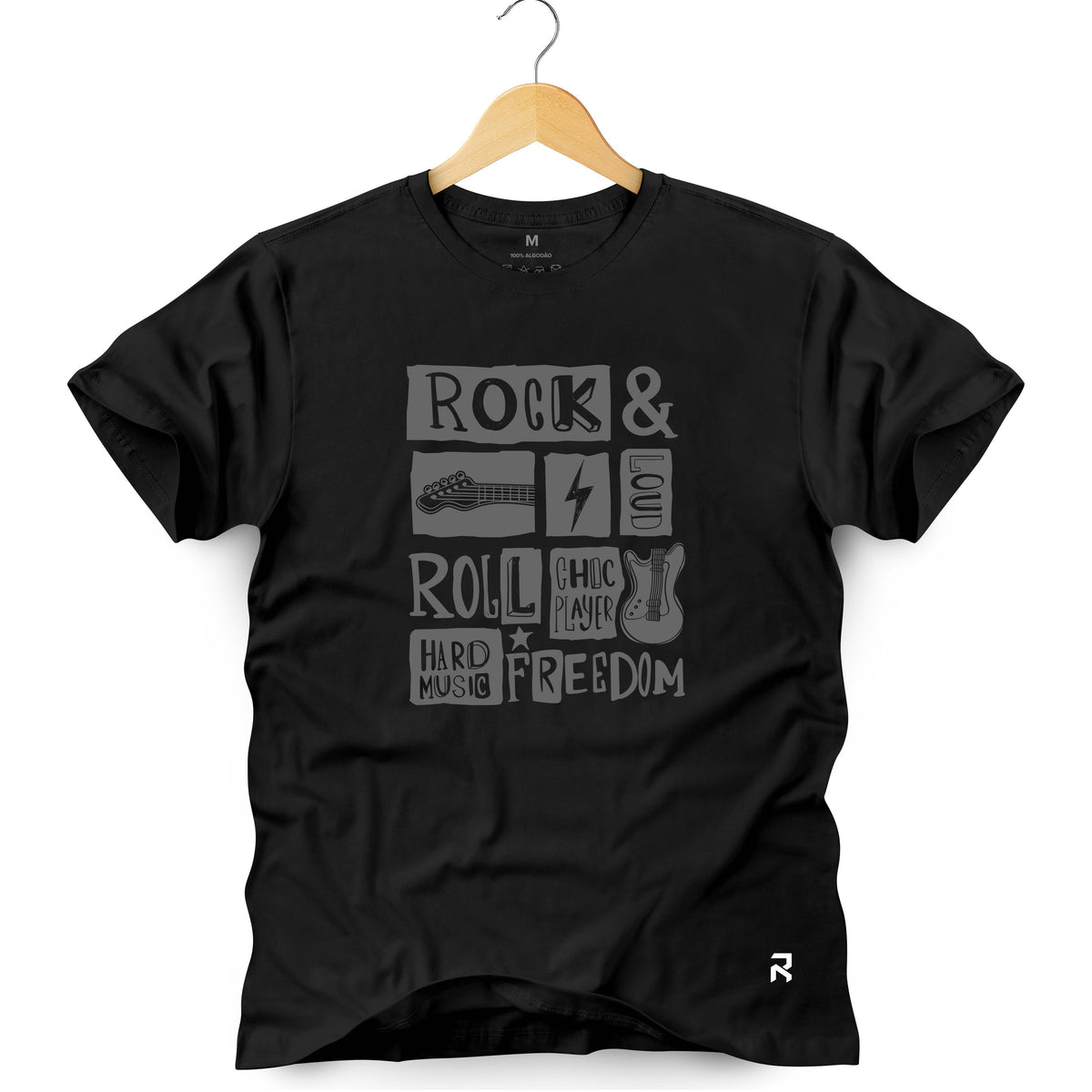 Camiseta Masculina Hard Music