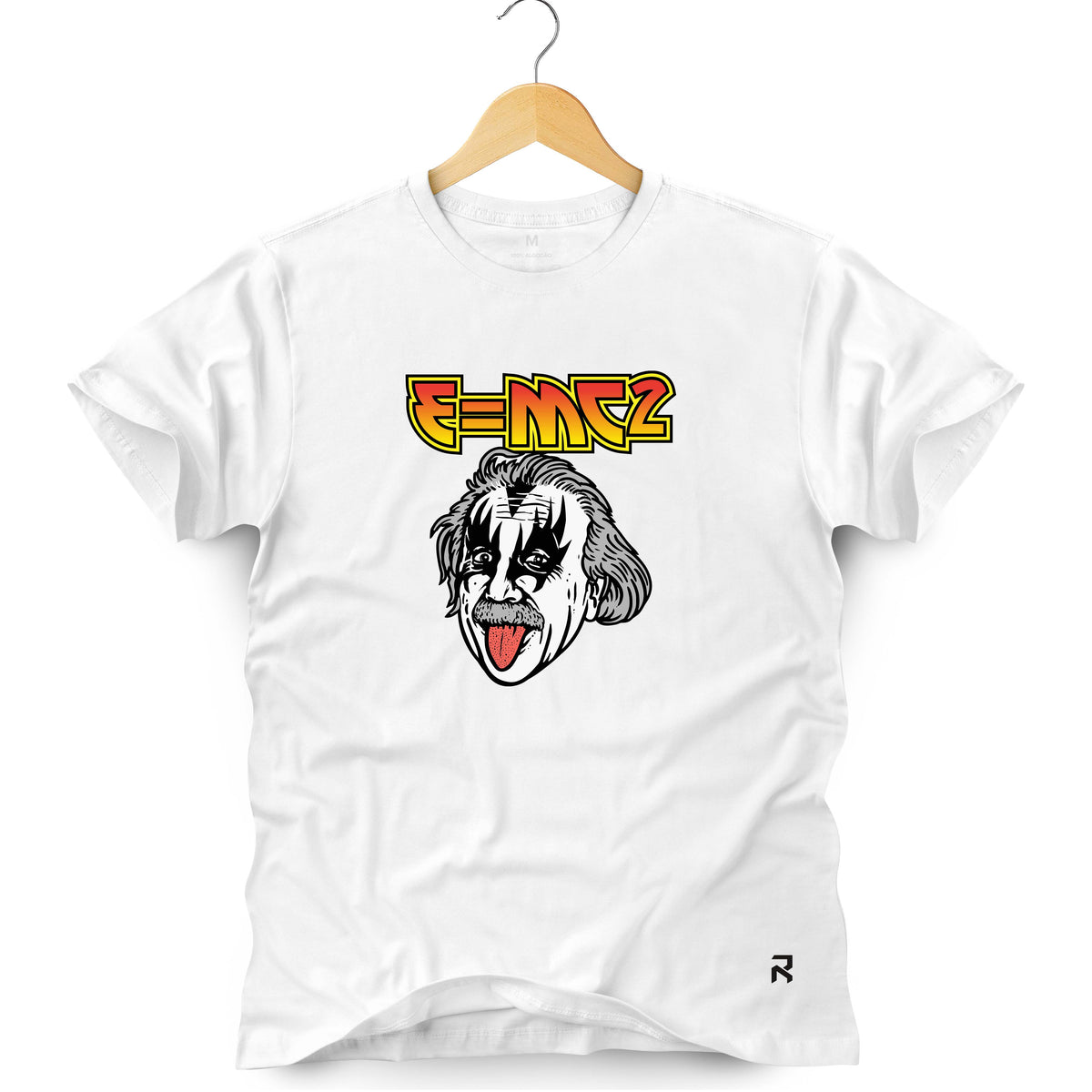 Camiseta Masculina Rock Einstein