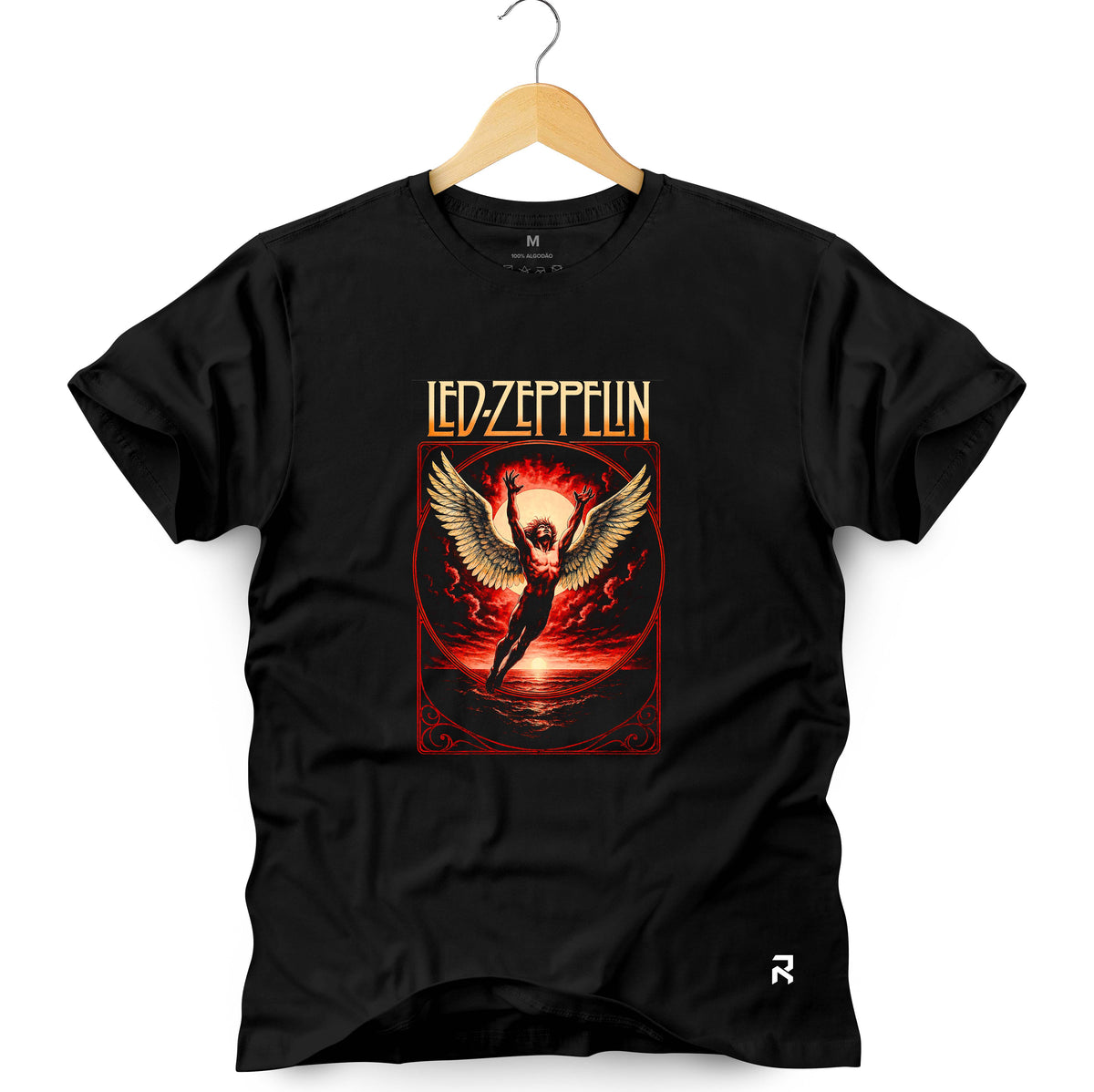 Camiseta Masculina Led Zeppelin Icarus