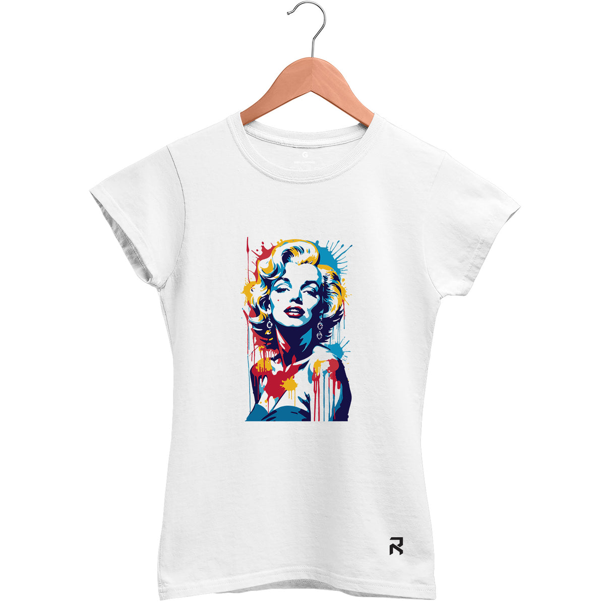 Camiseta Baby Look Feminina Marilyn Monroe