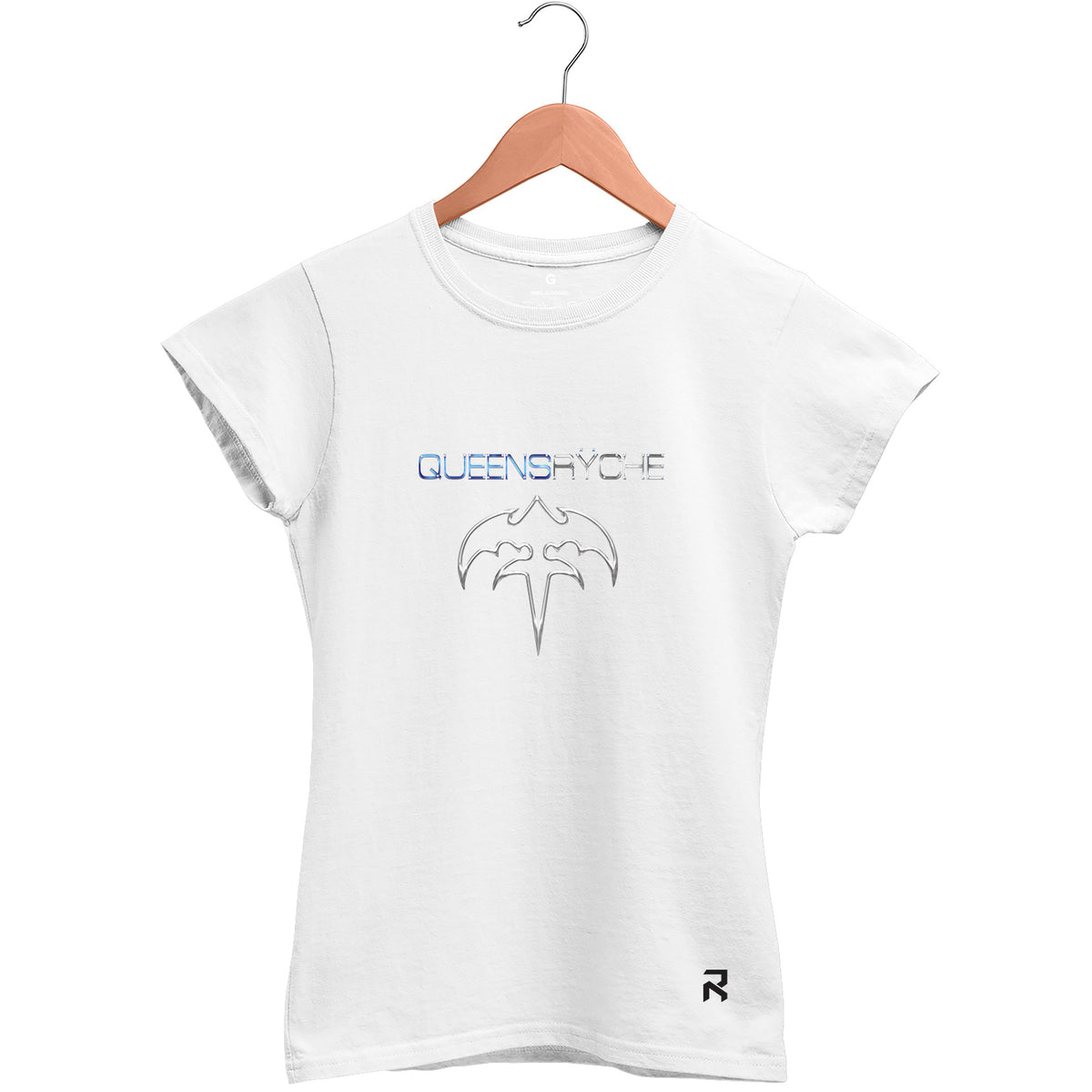 Camiseta Baby Look Feminina Metal Queensryche