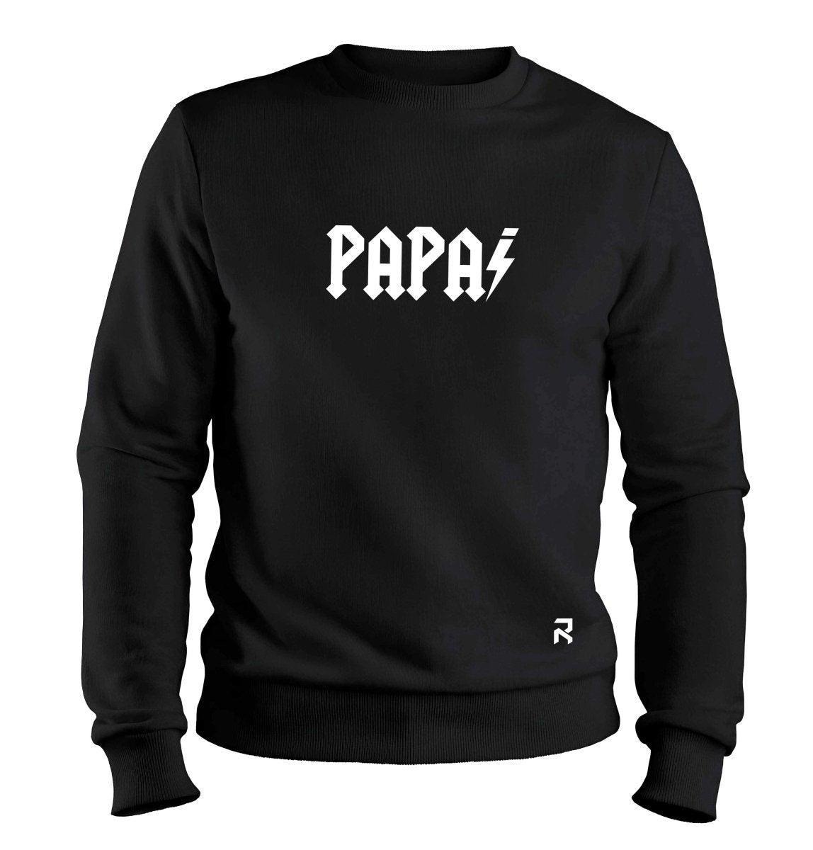 Moletom Papai Unissex - Clube Rock - P - Preto -