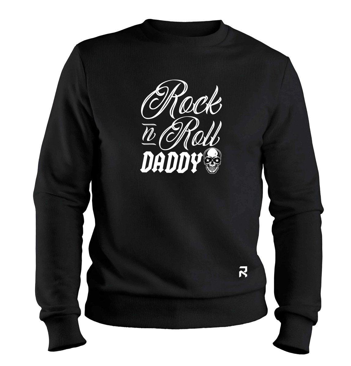 Moletom Rock n Roll Daddy - Clube Rock - P - Preto -