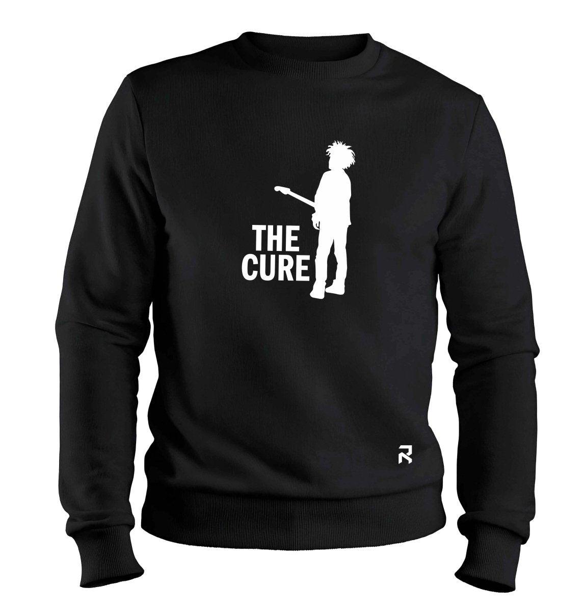 Moletom The Cure Guittar Unissex - Clube Rock - P - Preto -