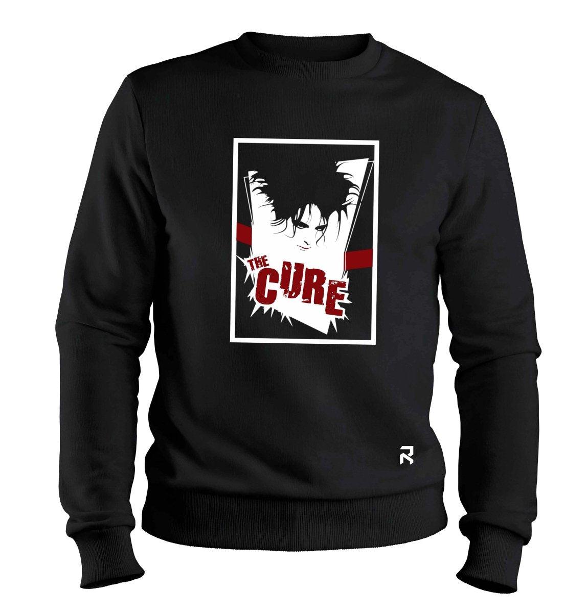 Moletom The Cure Unissex - Clube Rock - P - Preto -