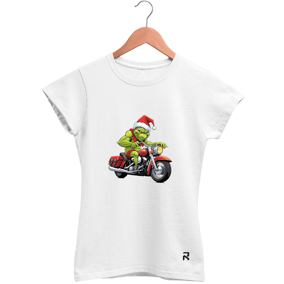 Camiseta Baby Look Feminina Moto Grnch